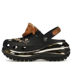 Zuecos Mega Crush Clog «Negro y Beige»