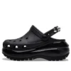 Zuecos Mega Crush Rebel Rebel en negro