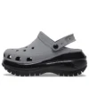Zuecos Mega Crush Reflective «Gris Negro»