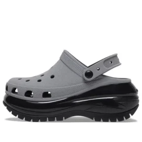 Zuecos Mega Crush Reflective «Gris Negro»