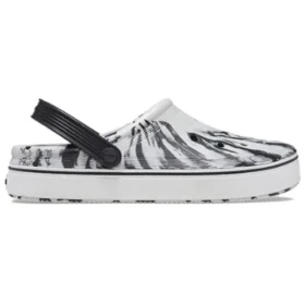 Zuecos Off Court «Marble White Black»