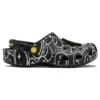 Zuecos Smiley World Classic Clog «Negro, blanco y amarillo»