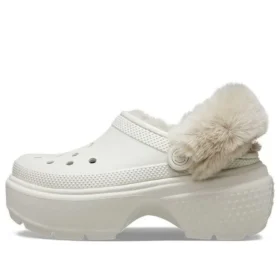 Zuecos Stomp con forro «White»