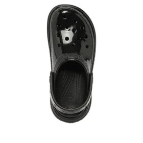 Zuecos Stomp de alto brillo «Negro»