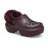 Zuecos tipo Clog con forro «Dark Cherry»