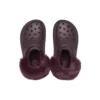 Zuecos tipo Clog con forro «Dark Cherry»